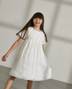 LION OF PORCHES Vestidos / Macacões^Vestido branco com textura