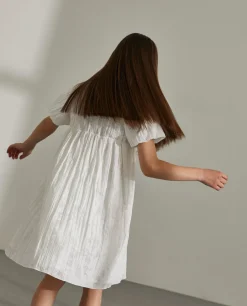 LION OF PORCHES Vestidos / Macacões^Vestido branco com textura