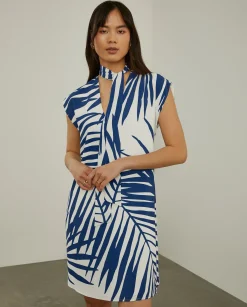 MULHER LION OF PORCHES Vestidos / Macacões^Vestido curto com folhas