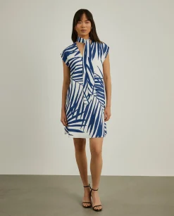 MULHER LION OF PORCHES Vestidos / Macacões^Vestido curto com folhas