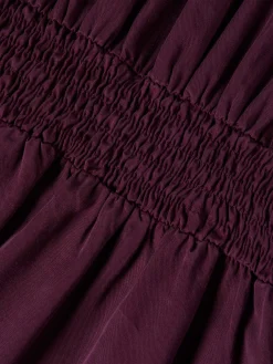 MULHER LION OF PORCHES Vestidos / Macacões^Vestido curto em tencel decote em V