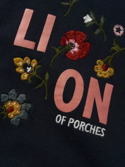 LION OF PORCHES Vestidos / Macacões^Vestido de malha com capuz