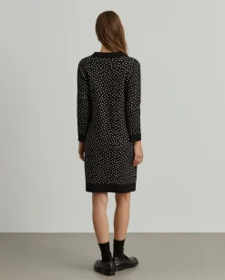 MULHER LION OF PORCHES Vestidos / Macacões|Vestidos^Vestido de malha polka dots