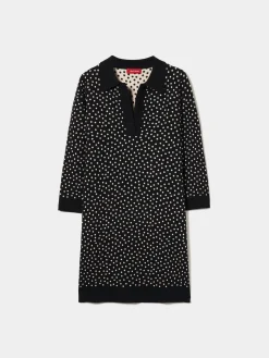 MULHER LION OF PORCHES Vestidos / Macacões|Vestidos^Vestido de malha polka dots