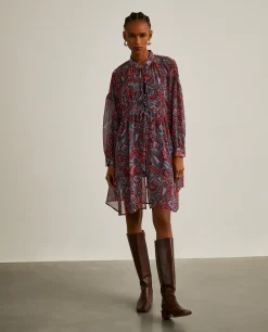 MULHER LION OF PORCHES Vestidos / Macacões^Vestido fluido com padrão cornucópias