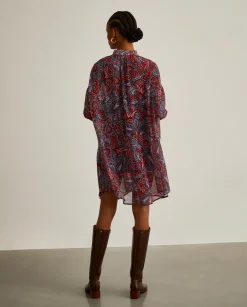 MULHER LION OF PORCHES Vestidos / Macacões^Vestido fluido com padrão cornucópias
