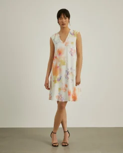 MULHER LION OF PORCHES Vestidos / Macacões^Vestido fluido com padrão tie dye