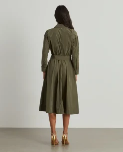 MULHER LION OF PORCHES Vestidos / Macacões^Vestido midi evasé com cinto